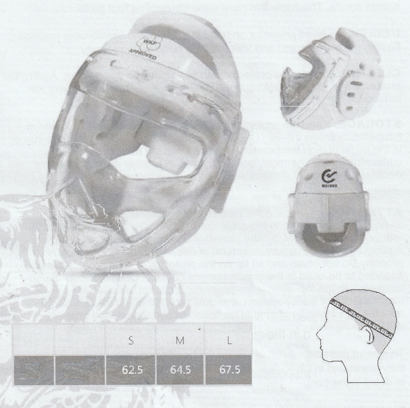 CAPACETE PUNOK C/ PROTETOR FACIAL- APROVADO WKF - Image 8